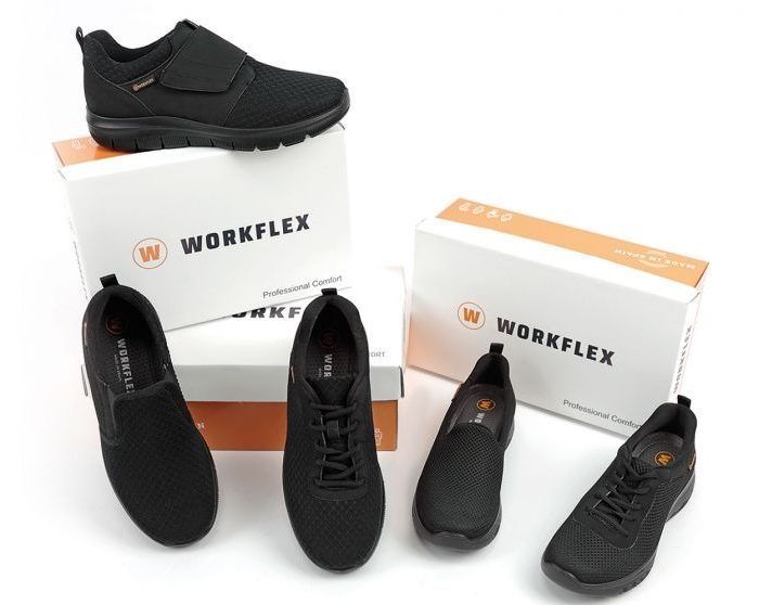 Workflex rest and comfort at the professional's feet
