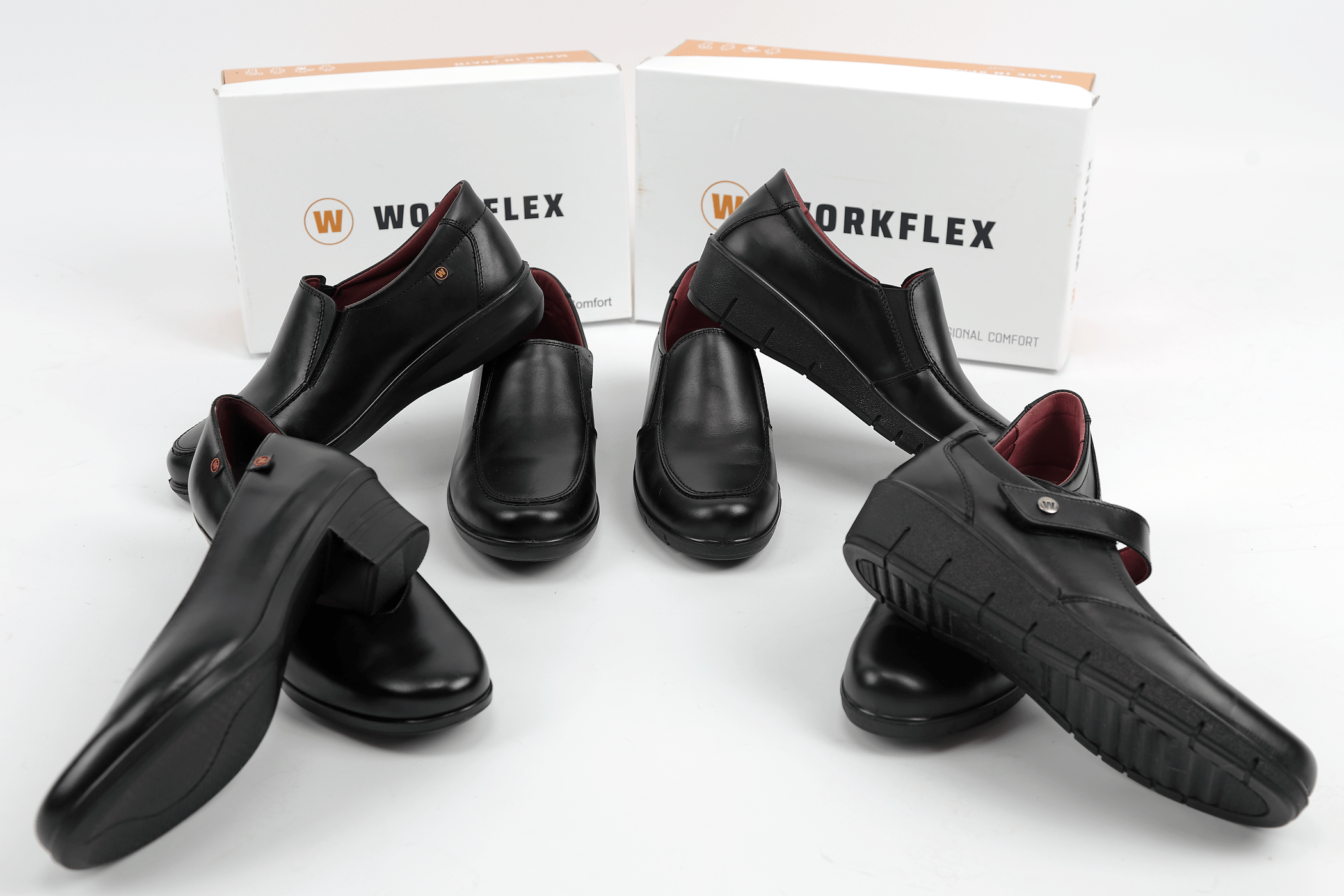 Los zapatos para trabajar muchas de pie mujer - Workflex